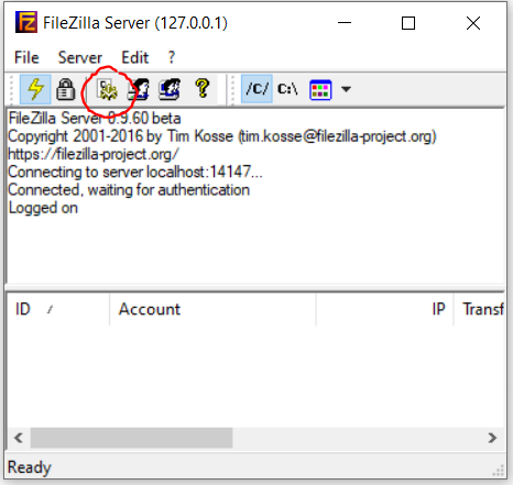 filezilla server sftp einrichten